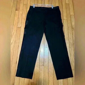 madison modern fit Casual Pants Trousers Men’s Size 38/30  Office Wear Black NWT